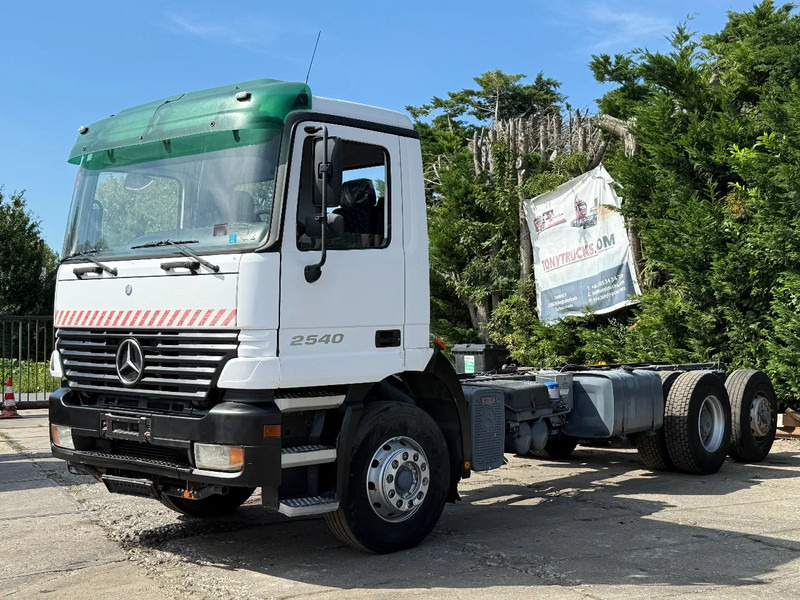 Mercedes-Benz Actros 2540 V6 6X2 Chassis Spring/Air Manual gearbox - Шаси кабина: снимка 2 Mercedes-Benz Actros 2540 V6 6X2 Chassis Spring/Air Manual gearbox - Шаси кабина: снимка 2