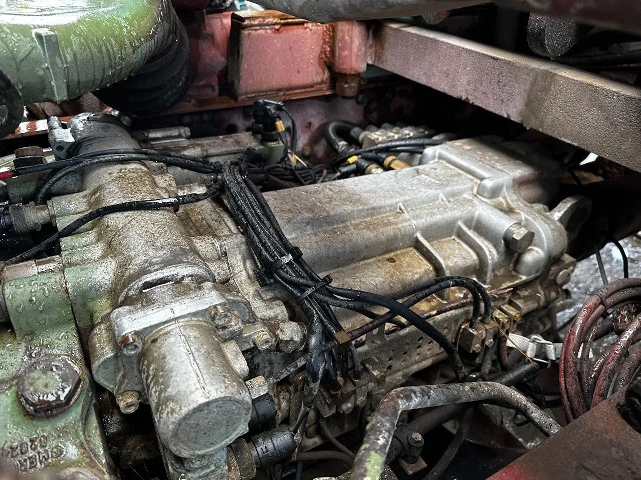 Самосвал камион, Камион с кран Mercedes-Benz SK 1935 V8 4X2 Tipper Spring/Spring AMCO V825 9T Mercedes-Benz SK 1935 V8 4X2 Tipper Spring/Spring AMCO V825 9T: снимка 26