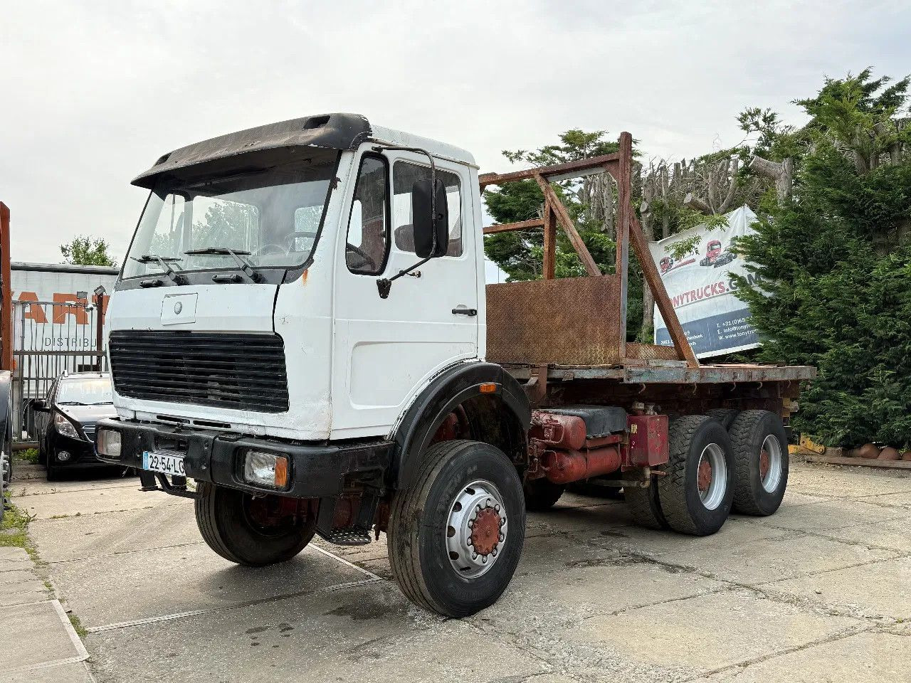 Mercedes-Benz SK 2628 V8 6X6 Platform Spring/Spring Manual gea - Бордови камион: снимка 2 Mercedes-Benz SK 2628 V8 6X6 Platform Spring/Spring Manual gea - Бордови камион: снимка 2