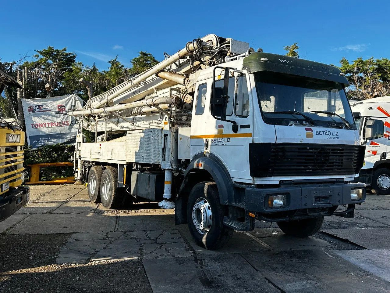 Mercedes-Benz SK 2631 6X4 LSB 36M BETONPOMP 370 BAR Mercedes-Benz SK 2631 6X4 LSB 36M BETONPOMP 370 BAR - Миксер-помпа: снимка 1 Mercedes-Benz SK 2631 6X4 LSB 36M BETONPOMP 370 BAR Mercedes-Benz SK 2631 6X4 LSB 36M BETONPOMP 370 BAR - Миксер-помпа: снимка 1