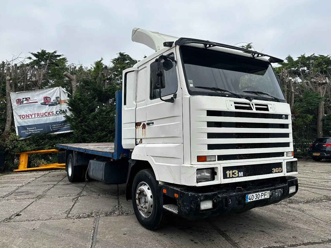 Scania P113-360 4X2 Platform Manual Gear Retarder Scania P113-360 4X2 Platform Manual Gear Retarder - Бордови камион: снимка 1 Scania P113-360 4X2 Platform Manual Gear Retarder Scania P113-360 4X2 Platform Manual Gear Retarder - Бордови камион: снимка 1