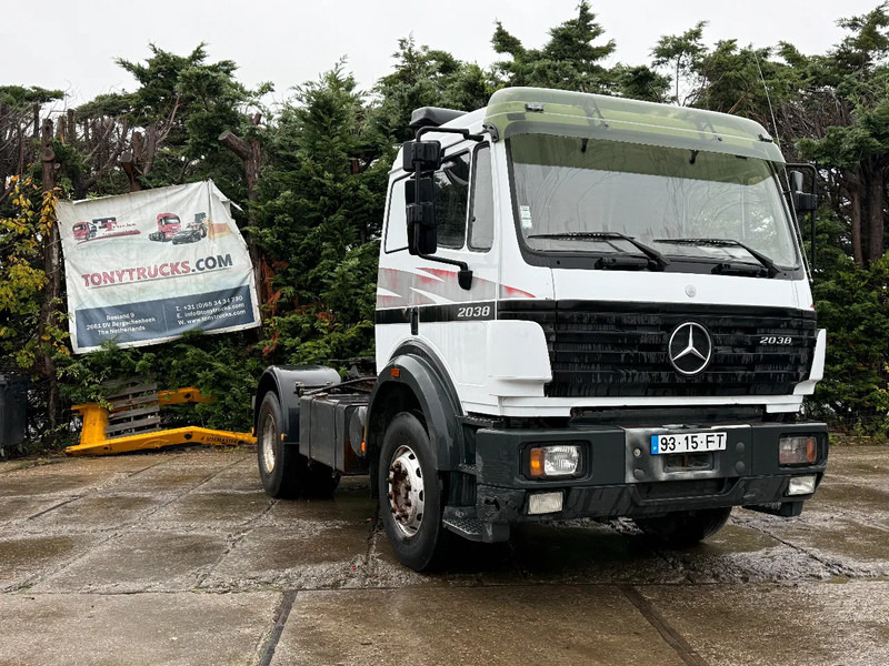 Mercedes-Benz SK 2038 V8 4X2 Tractor-unit Spring/Spring EPS Manual Gear PTO - Влекач: снимка 1 Mercedes-Benz SK 2038 V8 4X2 Tractor-unit Spring/Spring EPS Manual Gear PTO - Влекач: снимка 1