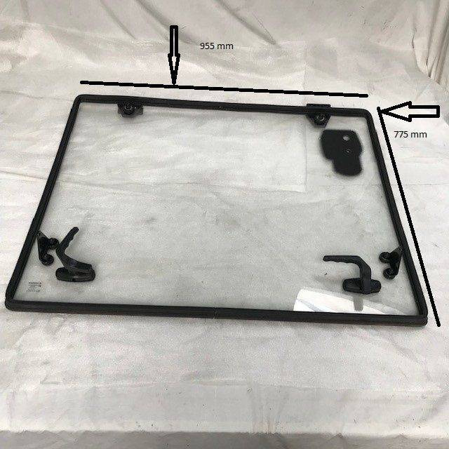 Front window for Komatsu series 4024 - Стъкло и части за Подемно-транспортна техника: снимка 3 Front window for Komatsu series 4024 - Стъкло и части за Подемно-транспортна техника: снимка 3