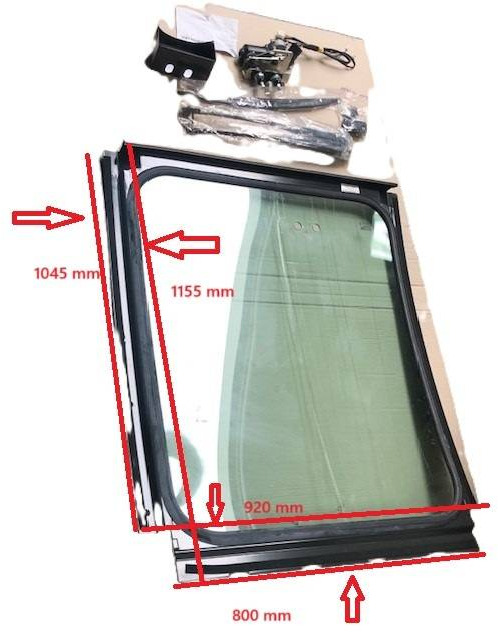 Front window for Nissan - Стъкло и части за Подемно-транспортна техника: снимка 2 Front window for Nissan - Стъкло и части за Подемно-транспортна техника: снимка 2