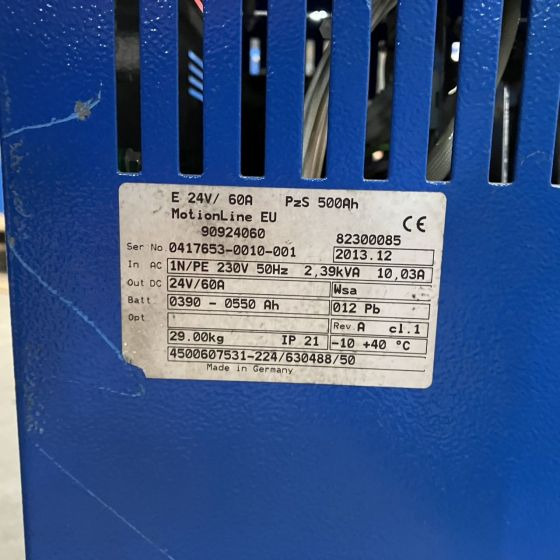 Електрическа система за Подемно-транспортна техника Hawker 24V/60A: снимка 6