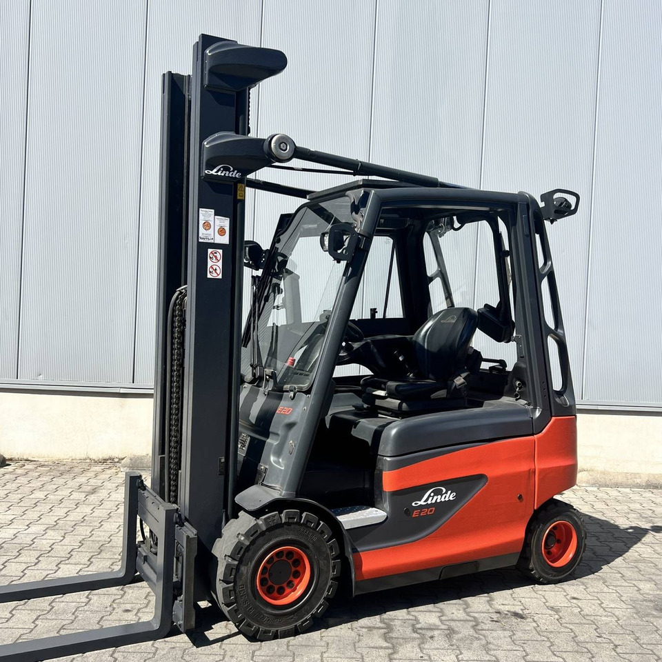 Linde E20 (387) - Електрокар: снимка 1 Linde E20 (387) - Електрокар: снимка 1