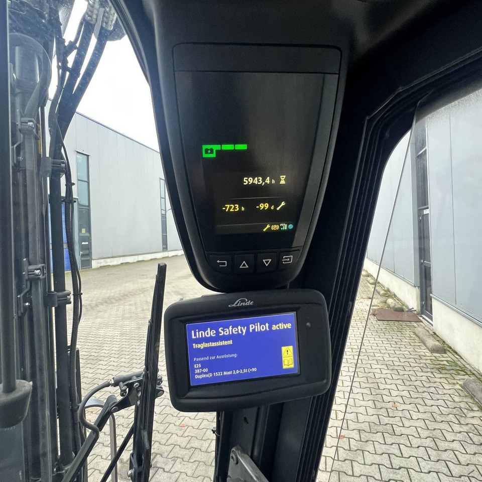 Електрокар Linde E25 (387): снимка 6