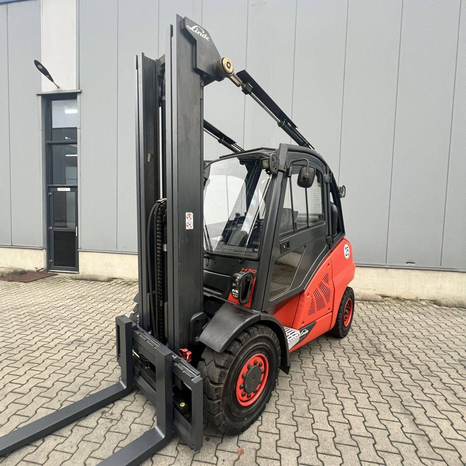 Linde H50T-02 (394) EVO - Газокар: снимка 1 Linde H50T-02 (394) EVO - Газокар: снимка 1