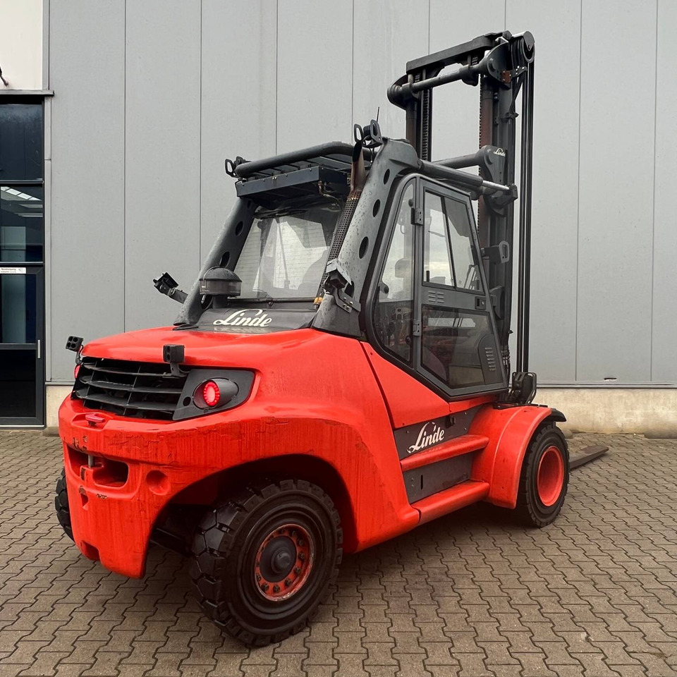 Linde H80D/900 (396-02) - Дизелов мотокар: снимка 1 Linde H80D/900 (396-02) - Дизелов мотокар: снимка 1