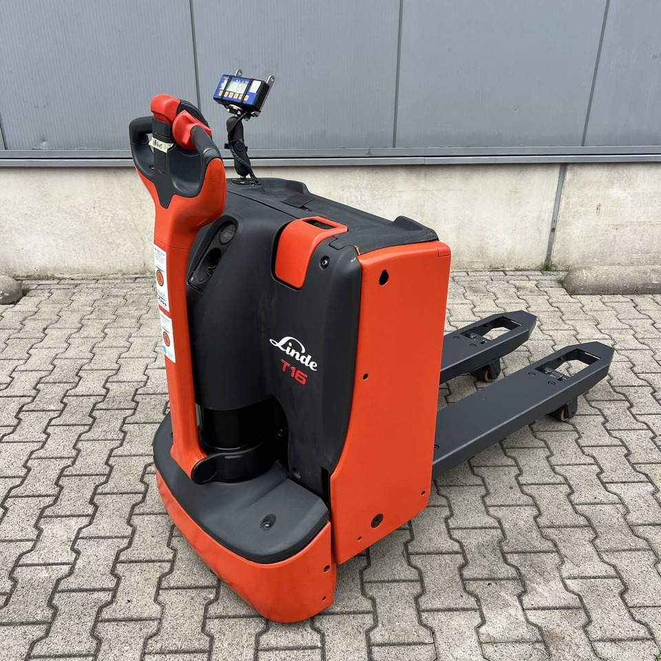 Linde T16 (1152) Scale - Палетна количка: снимка 1 Linde T16 (1152) Scale - Палетна количка: снимка 1