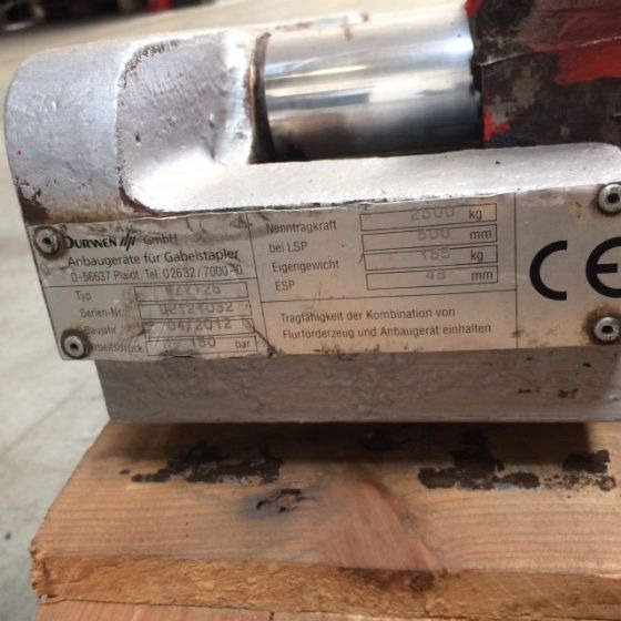 Dürwen Fork positioner with Shaft guidance sideshift - Прикачен инвентар за Подемно-транспортна техника: снимка 5 Dürwen Fork positioner with Shaft guidance sideshift - Прикачен инвентар за Подемно-транспортна техника: снимка 5