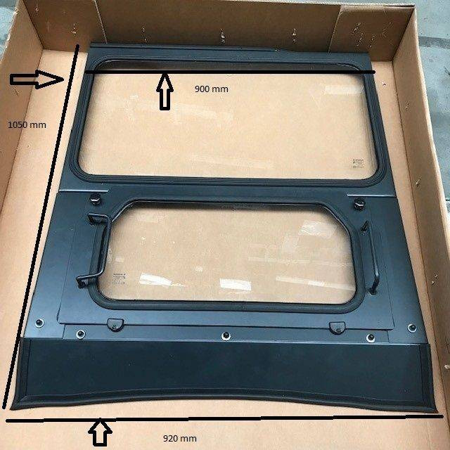 Rear panel for Komatsu - Стъкло и части за Подемно-транспортна техника: снимка 2 Rear panel for Komatsu - Стъкло и части за Подемно-транспортна техника: снимка 2