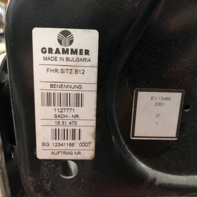 Седалка за Подемно-транспортна техника Seat for Linde P60, Series 126: снимка 7