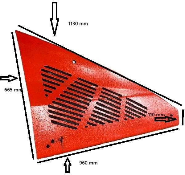 Side panel, right for Linde 394-02 - Каросерия и екстериор за Подемно-транспортна техника: снимка 1 Side panel, right for Linde 394-02 - Каросерия и екстериор за Подемно-транспортна техника: снимка 1