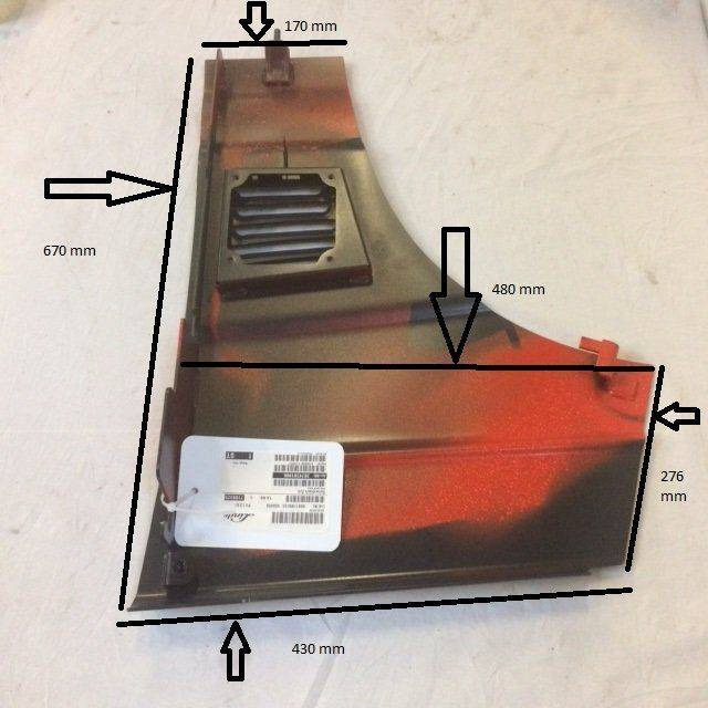 Side panel right for Linde - Каросерия и екстериор за Подемно-транспортна техника: снимка 3 Side panel right for Linde - Каросерия и екстериор за Подемно-транспортна техника: снимка 3