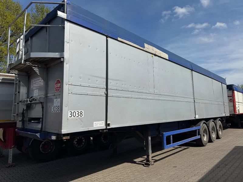 ASCA 60m3 Bandlosser/Bandwagen ABS - Полуремарке с долен транспортьор: снимка 1 ASCA 60m3 Bandlosser/Bandwagen ABS - Полуремарке с долен транспортьор: снимка 1