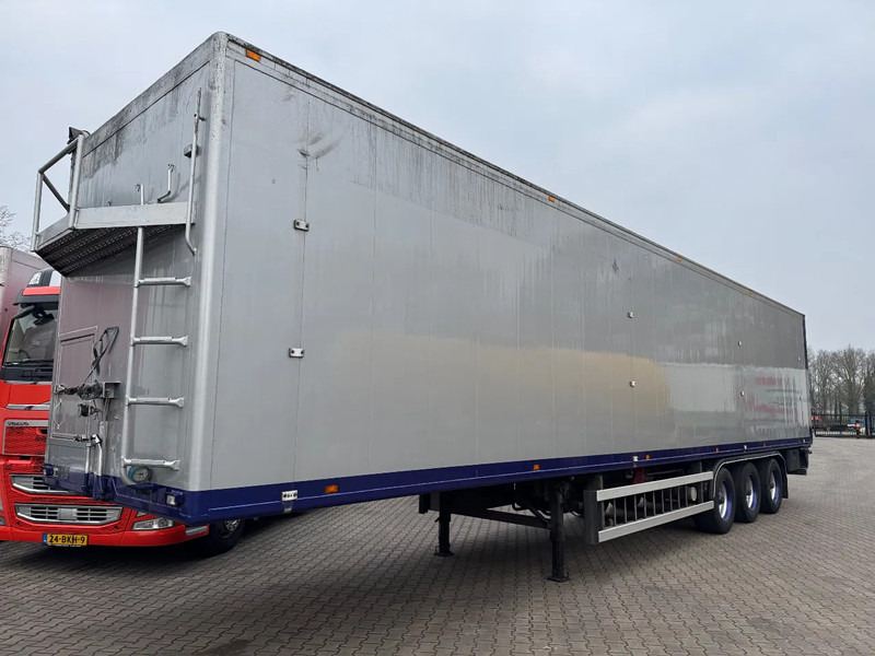 Bulthuis 90m3 Cargo Floor Silver metallic, APK 06/2025, top condition - С плъзгащ под полуремарке: снимка 1 Bulthuis 90m3 Cargo Floor Silver metallic, APK 06/2025, top condition - С плъзгащ под полуремарке: снимка 1