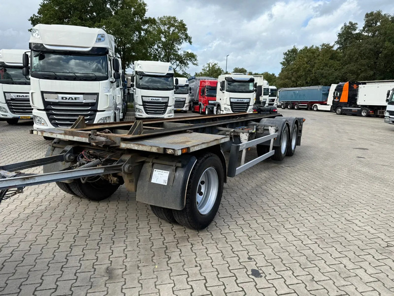 Burg 3AS Containeraanhangwagen, €3900, APK tot 28-01-2026 - Контейнеровоз/ Сменна каросерия ремарке: снимка 1 Burg 3AS Containeraanhangwagen, €3900, APK tot 28-01-2026 - Контейнеровоз/ Сменна каросерия ремарке: снимка 1