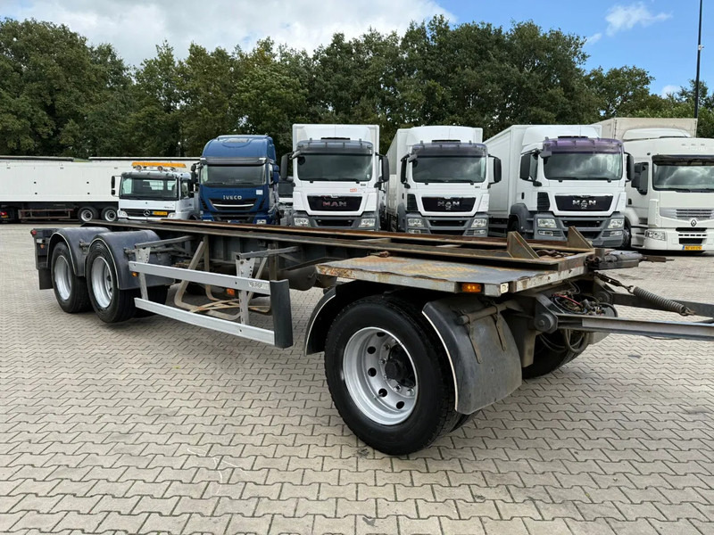 Burg 3AS Containeraanhangwagen, €3900, APK tot 28-01-2026 - Контейнеровоз/ Сменна каросерия ремарке: снимка 5 Burg 3AS Containeraanhangwagen, €3900, APK tot 28-01-2026 - Контейнеровоз/ Сменна каросерия ремарке: снимка 5