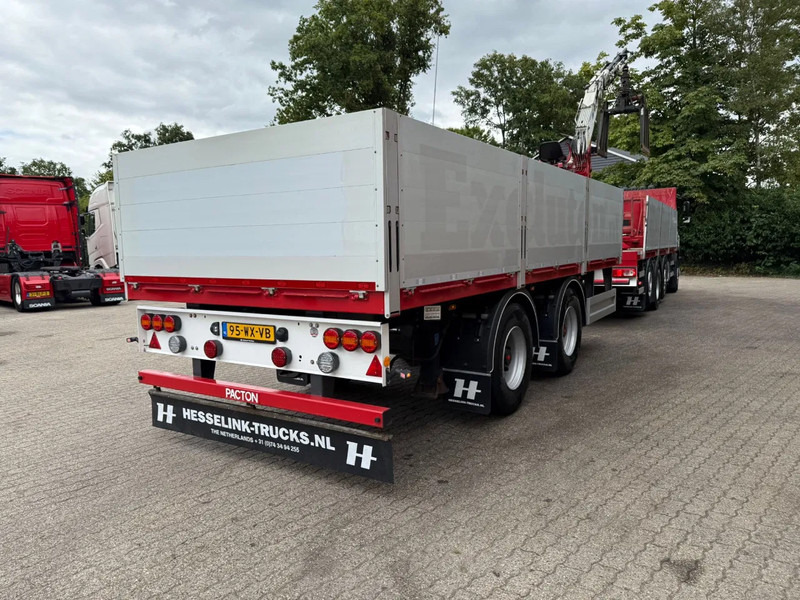 Бордови камион, Камион с кран DAF CF 480 8X2 KENNIS K16R3 Kraan Combi 234.610KM + PACTON: снимка 8