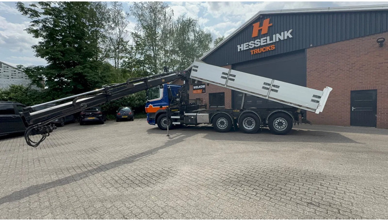 DAF CF 85.360 8X2 3 Zijdige kipper HIAB 16 t/m kraan AHK Top condition - Самосвал камион, Камион с кран: снимка 3 DAF CF 85.360 8X2 3 Zijdige kipper HIAB 16 t/m kraan AHK Top condition - Самосвал камион, Камион с кран: снимка 3