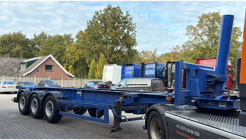 Hendricks 20ft container Kippchassis 24V hydraulic Self support! - Контейнеровоз/ Сменна каросерия полуремарке: снимка 3 Hendricks 20ft container Kippchassis 24V hydraulic Self support! - Контейнеровоз/ Сменна каросерия полуремарке: снимка 3