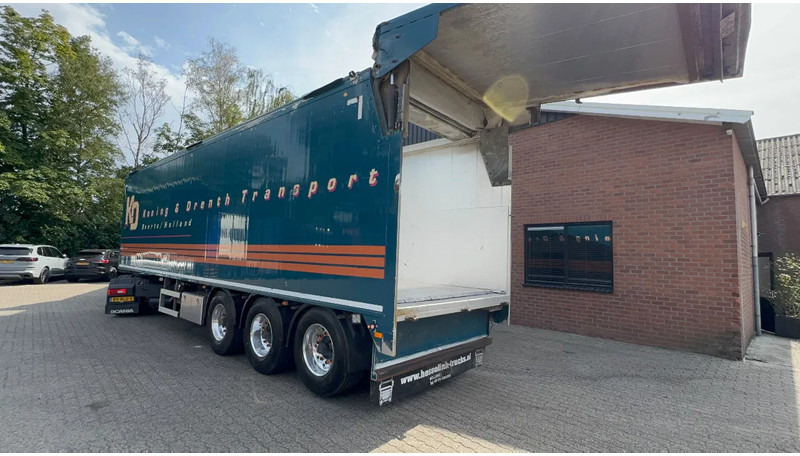 Knapen Trailers K100 65m3 Agrar 370H Hydraulisch dak Liftas Alcoa - С плъзгащ под полуремарке: снимка 1 Knapen Trailers K100 65m3 Agrar 370H Hydraulisch dak Liftas Alcoa - С плъзгащ под полуремарке: снимка 1