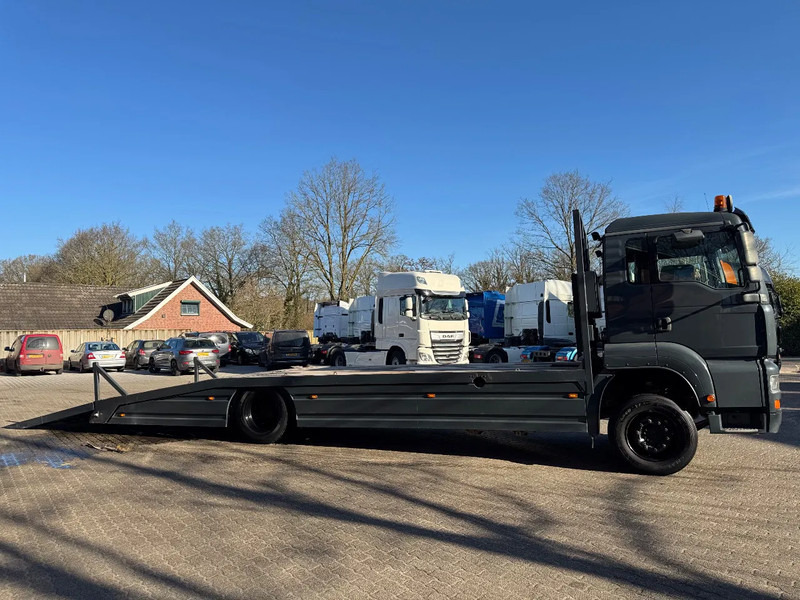 MAN TGA 18.350 830CM Oprijwagen Machinery transporter Hydraulische klep, nieuwe APK 3-6-2026 - Автовоз камион: снимка 2 MAN TGA 18.350 830CM Oprijwagen Machinery transporter Hydraulische klep, nieuwe APK 3-6-2026 - Автовоз камион: снимка 2