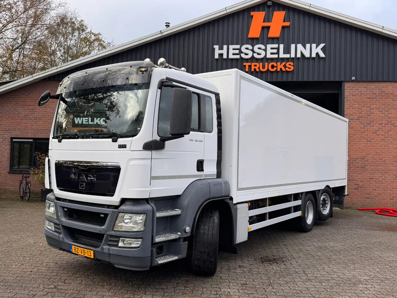 MAN TGS 26.320 7.7M Koffer Lenkachse 2.500KG LBW 291.220KM! - Камион фургон: снимка 1 MAN TGS 26.320 7.7M Koffer Lenkachse 2.500KG LBW 291.220KM! - Камион фургон: снимка 1