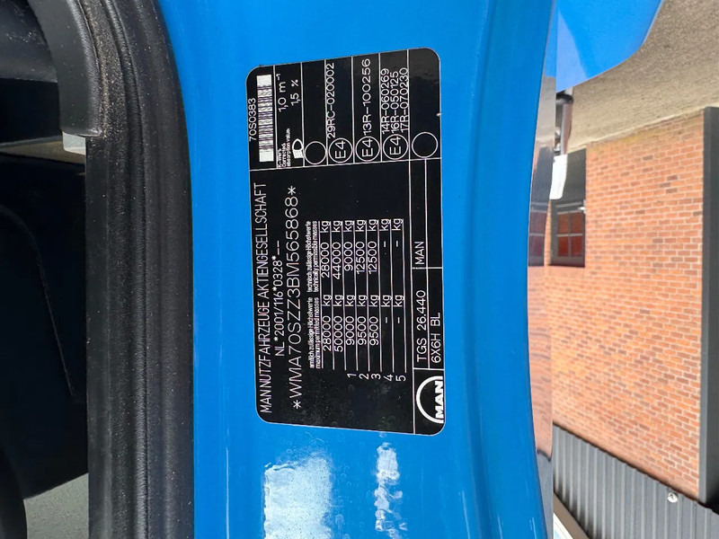 Лизинг на MAN TGS 26.440 6X6 30T NCH Kabel/Cable Manual EEV AHK NL Truck MAN TGS 26.440 6X6 30T NCH Kabel/Cable Manual EEV AHK NL Truck: снимка 12