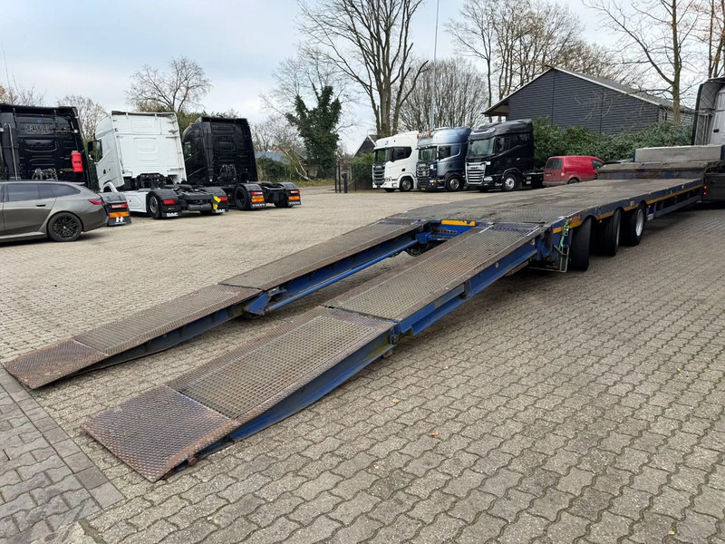 Nooteboom 3AS gedwongen gestuurd Oprijkleppen Hefbaar bed! - Нискорамна площадка полуремарке: снимка 5 Nooteboom 3AS gedwongen gestuurd Oprijkleppen Hefbaar bed! - Нискорамна площадка полуремарке: снимка 5