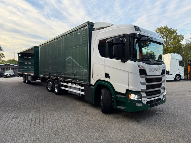 Scania R500 NGS 6X2 Retarder Stuuras 551.670KM! Schuifzeilen Combi Hefdak - Камион с брезент: снимка 2 Scania R500 NGS 6X2 Retarder Stuuras 551.670KM! Schuifzeilen Combi Hefdak - Камион с брезент: снимка 2