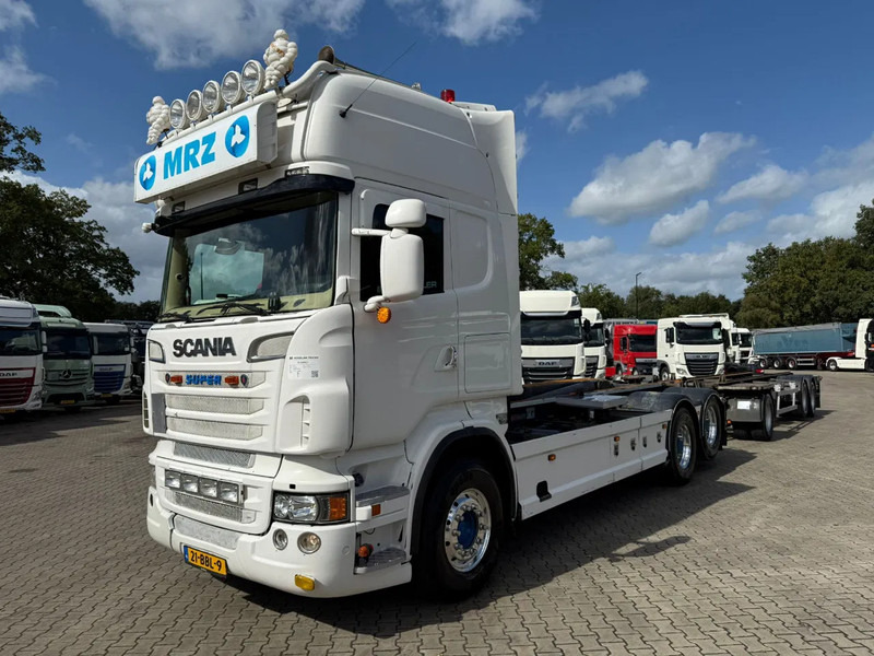 Scania R560 V8 6X2 VDL Haakarm AHK NL Truck - Мултилифт с кука камион: снимка 1 Scania R560 V8 6X2 VDL Haakarm AHK NL Truck - Мултилифт с кука камион: снимка 1