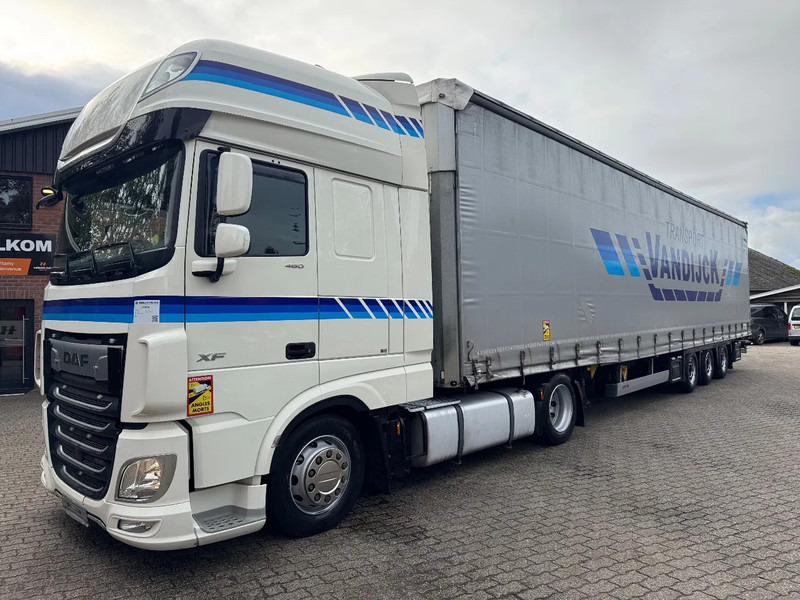 DAF XF 480 4x2 SSC Retarder + Schmitz 2021 Hefdak 630.095KM - Влекач: снимка 1 DAF XF 480 4x2 SSC Retarder + Schmitz 2021 Hefdak 630.095KM - Влекач: снимка 1