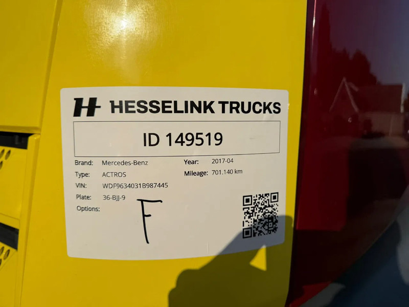 Mercedes-Benz Actros 1840 4X2 EURO 6 701.140KM, NL Truck - Влекач: снимка 5 Mercedes-Benz Actros 1840 4X2 EURO 6 701.140KM, NL Truck - Влекач: снимка 5
