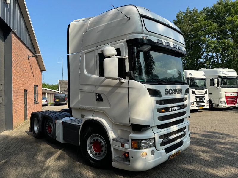 Scania R520 V8 6X2 Topline Retarder 2x tank NL Truck - Влекач: снимка 2 Scania R520 V8 6X2 Topline Retarder 2x tank NL Truck - Влекач: снимка 2