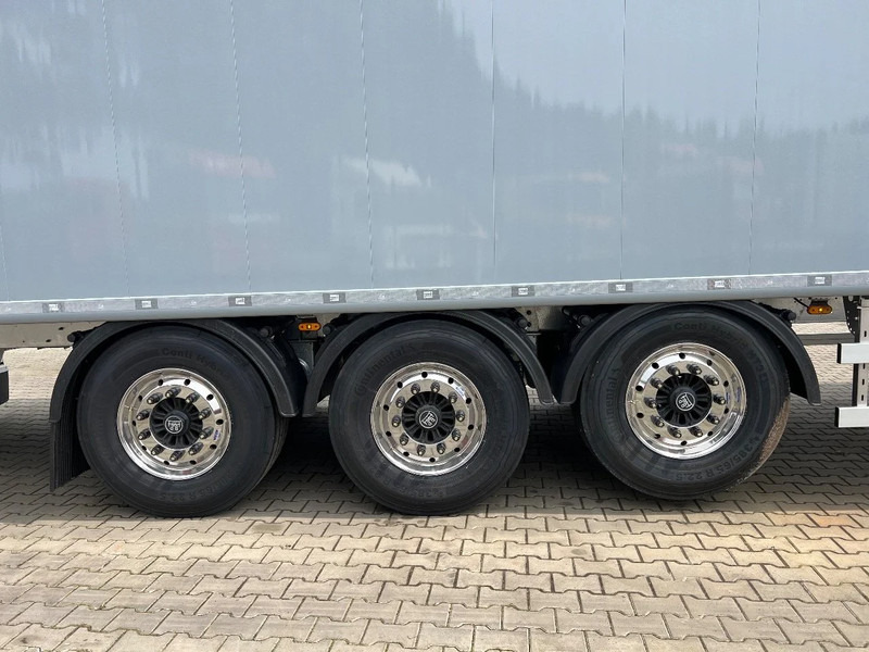 С плъзгащ под полуремарке kraker 92m3 K-Force New 10MM Cargo floor Liftas Aluminium velgen: снимка 13