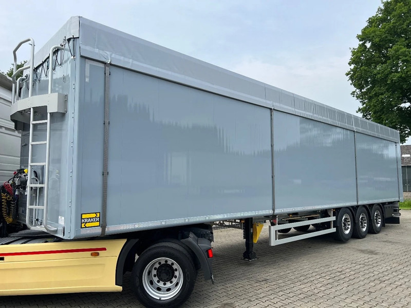 Kraker 92m3 K-Force New 10MM Cargo floor Liftas Aluminium velgen - С плъзгащ под полуремарке: снимка 1 Kraker 92m3 K-Force New 10MM Cargo floor Liftas Aluminium velgen - С плъзгащ под полуремарке: снимка 1
