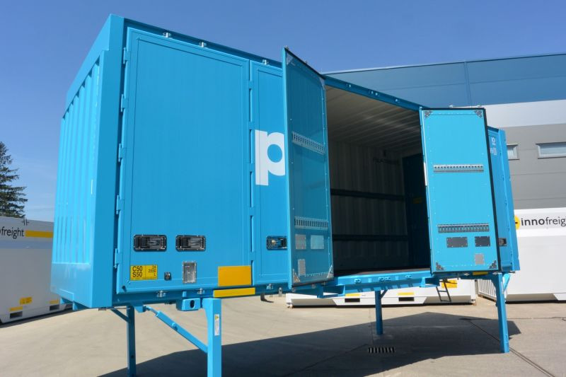 Kerex Faltwand Wechselkoffer - BDF-System 7.45 ml - Каросерия - фургон: снимка 1 Kerex Faltwand Wechselkoffer - BDF-System 7.45 ml - Каросерия - фургон: снимка 1