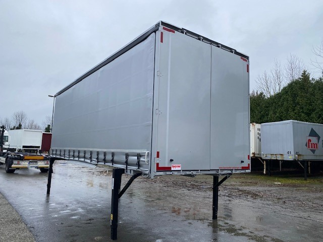 Krone BDF-System 7.450 mm lang, LACK NEU in weißaluminium - Брезентова каросерия: снимка 2 Krone BDF-System 7.450 mm lang, LACK NEU in weißaluminium - Брезентова каросерия: снимка 2