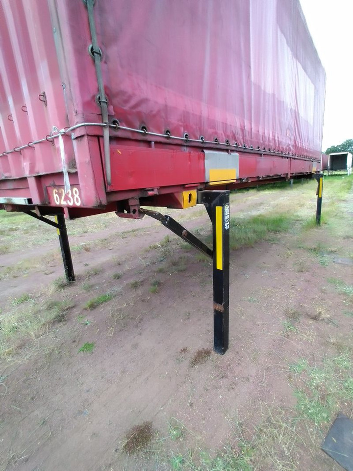 Krone Wechselpritsche mit Bordwänden und Plane, BDF-System, 7.450 mm lang. - Брезентова каросерия: снимка 2 Krone Wechselpritsche mit Bordwänden und Plane, BDF-System, 7.450 mm lang. - Брезентова каросерия: снимка 2