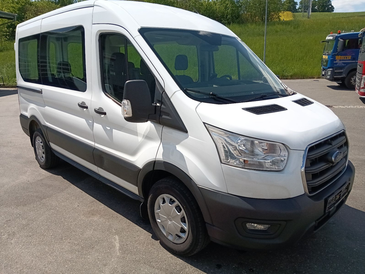 Ford Transit Kombi 350 L2 Trend 9-Sitzer 2xHeizung/Kl - Пътнически бус, Бус с двойна кабина: снимка 1 Ford Transit Kombi 350 L2 Trend 9-Sitzer 2xHeizung/Kl - Пътнически бус, Бус с двойна кабина: снимка 1