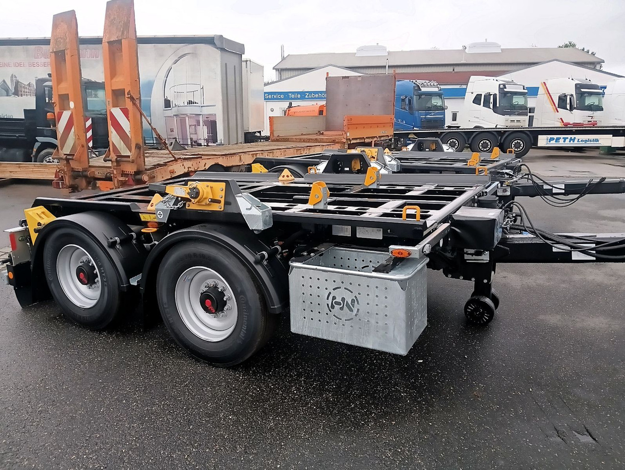 Hüffermann 2-A-MINI-CARRIER SAFETYFIX VERZINKT FULLOPTION - Мултилифт/ Лифтдъмпер ремарке: снимка 4 Hüffermann 2-A-MINI-CARRIER SAFETYFIX VERZINKT FULLOPTION - Мултилифт/ Лифтдъмпер ремарке: снимка 4