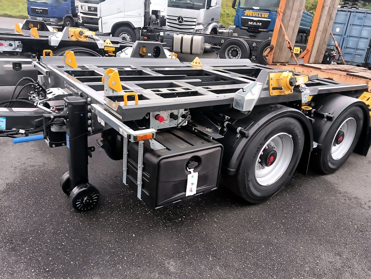 Hüffermann 2-A-MINI-CARRIER SAFETYFIX VERZINKT NEU TOP-PREI - Мултилифт/ Лифтдъмпер ремарке: снимка 3 Hüffermann 2-A-MINI-CARRIER SAFETYFIX VERZINKT NEU TOP-PREI - Мултилифт/ Лифтдъмпер ремарке: снимка 3