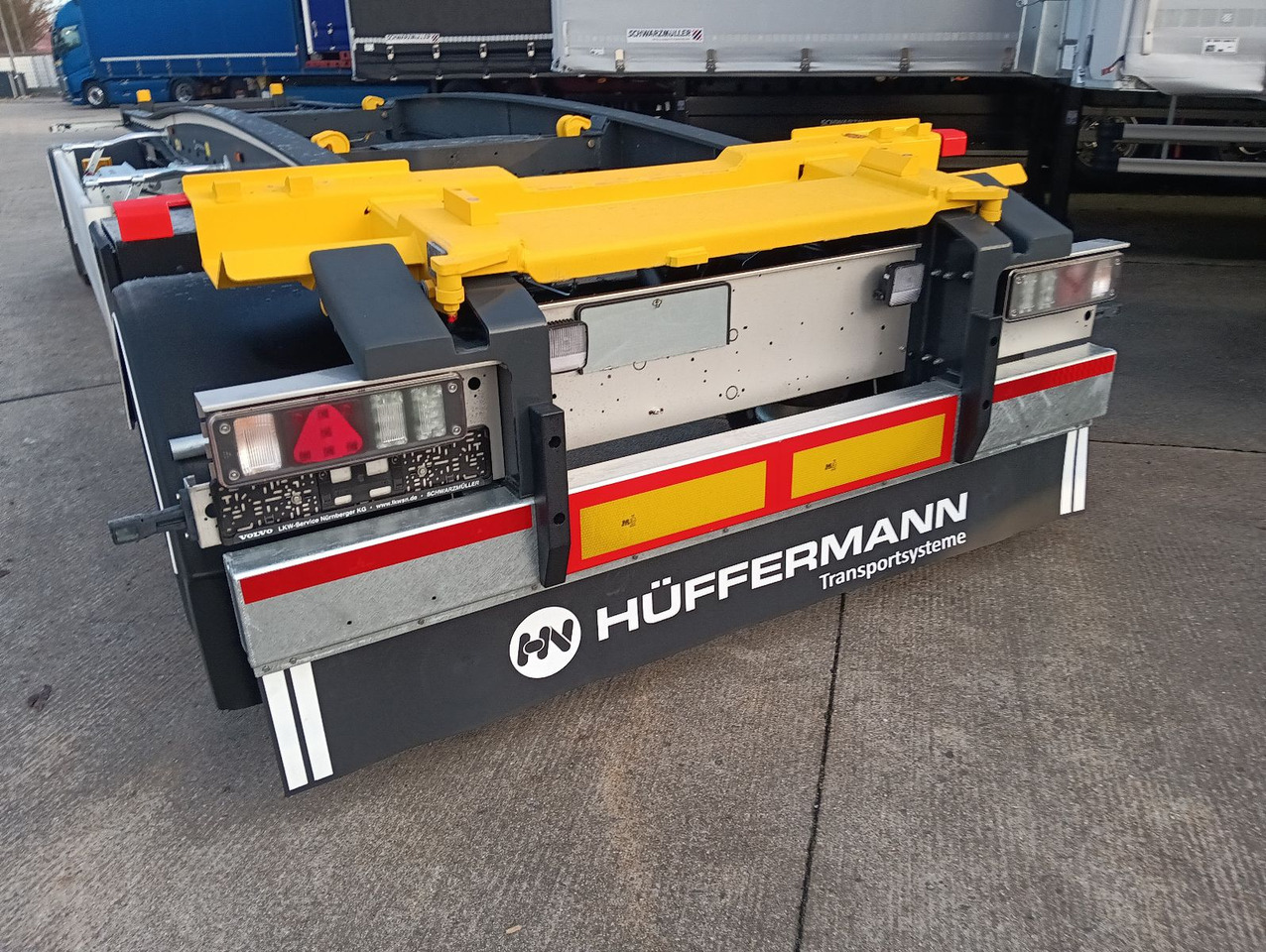 Hüffermann HSA1870 SAF VERZINKT Schlitten 5m-7m 3158kg NEU - Мултилифт/ Лифтдъмпер ремарке: снимка 1 Hüffermann HSA1870 SAF VERZINKT Schlitten 5m-7m 3158kg NEU - Мултилифт/ Лифтдъмпер ремарке: снимка 1