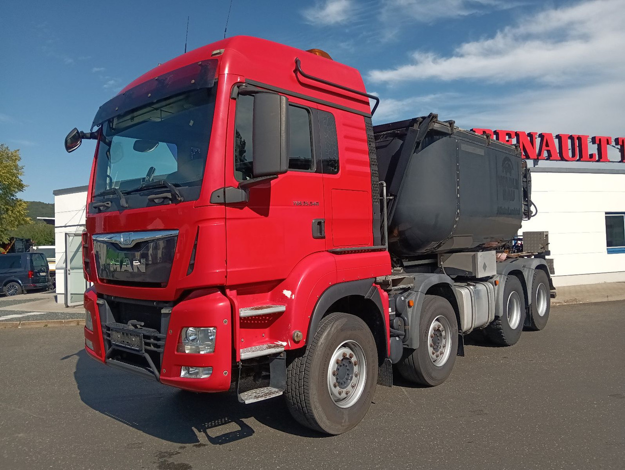 MAN TGS 35:480 8x4BL MEILLER ISO-Teerbirne RETARDER - Самосвал камион: снимка 1 MAN TGS 35:480 8x4BL MEILLER ISO-Teerbirne RETARDER - Самосвал камион: снимка 1