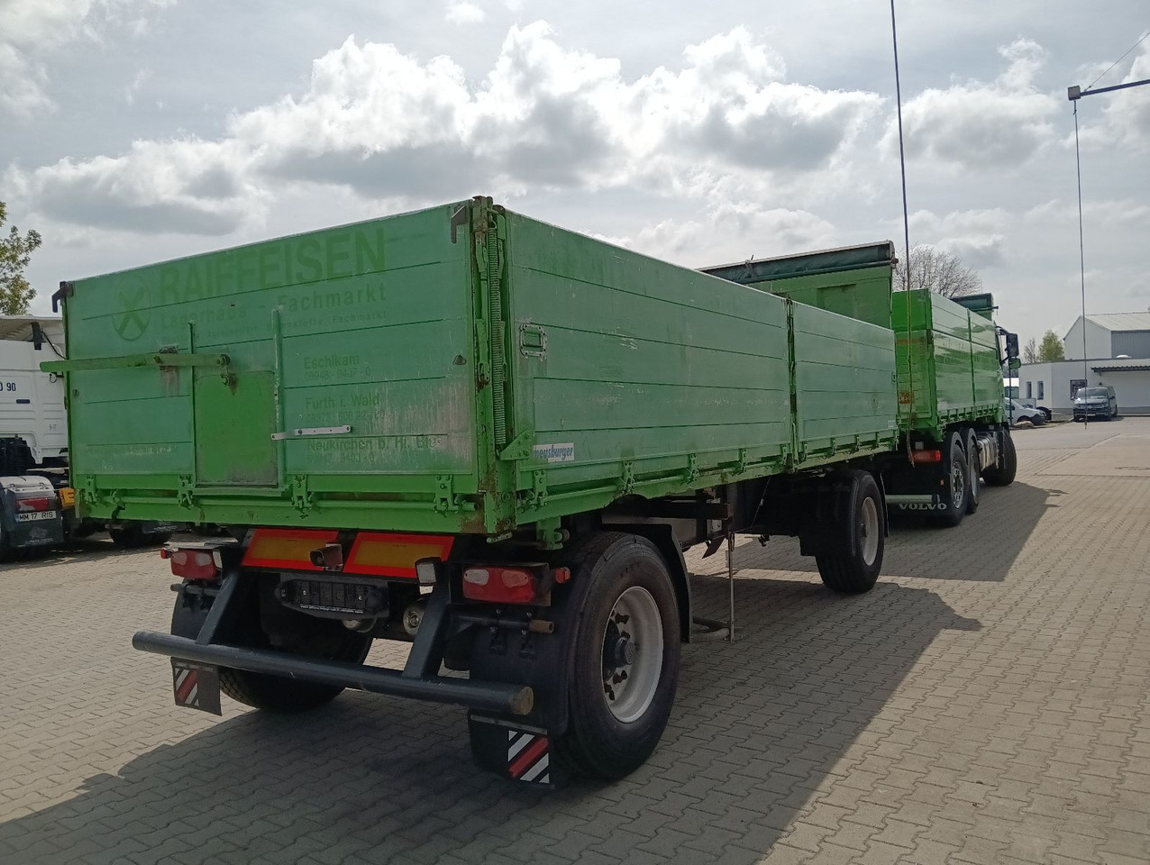 Meusburger 2-A 3-Seitenkipper 16m3 Getreide Alufelgen 4,6t - Самосвал ремарке: снимка 2 Meusburger 2-A 3-Seitenkipper 16m3 Getreide Alufelgen 4,6t - Самосвал ремарке: снимка 2