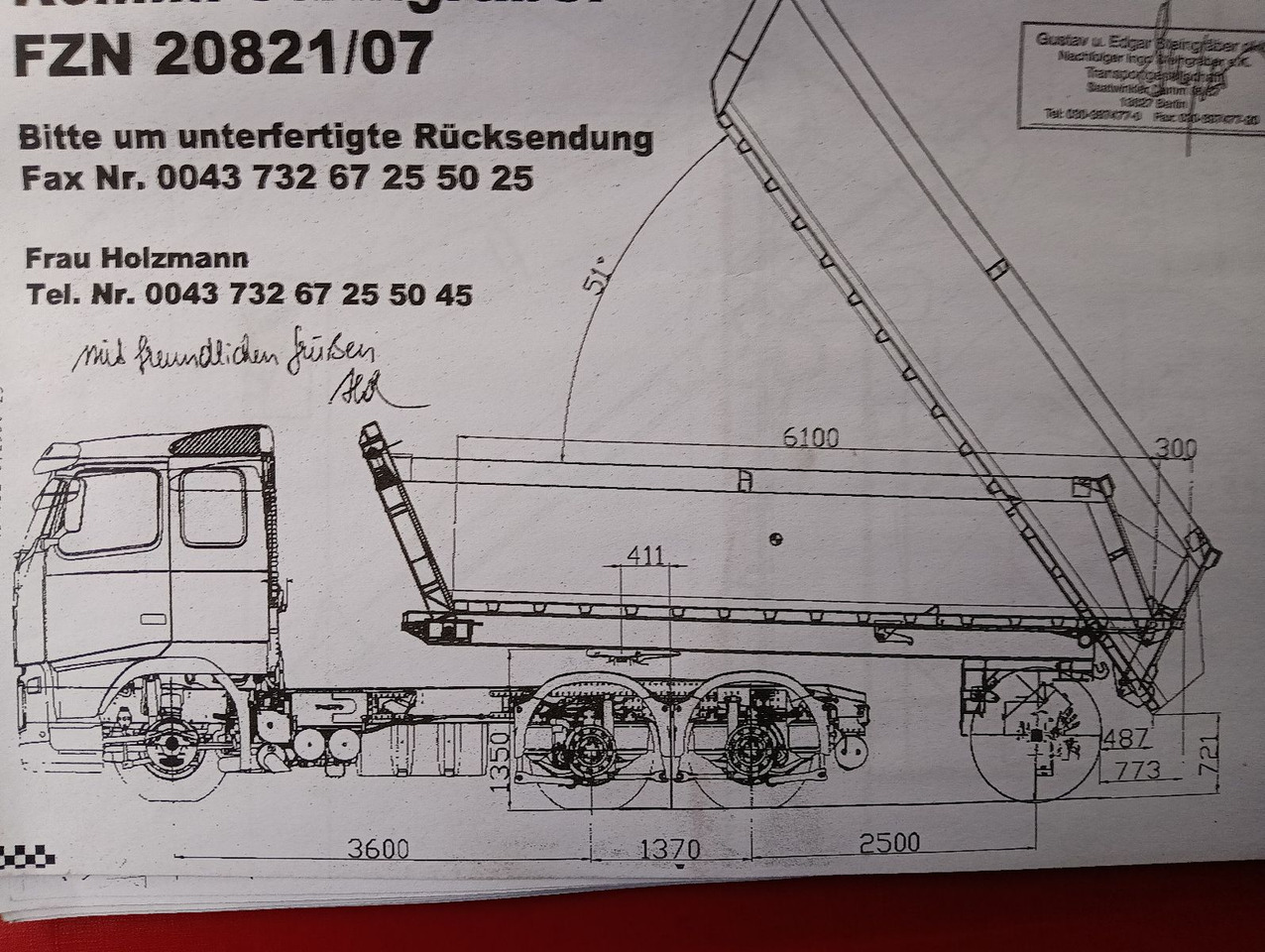 PRIMETZHOFER 1-A Lenksattel AluKippmu 4,25t 17m3 - Самосвал полуремарке: снимка 3 PRIMETZHOFER 1-A Lenksattel AluKippmu 4,25t 17m3 - Самосвал полуремарке: снимка 3