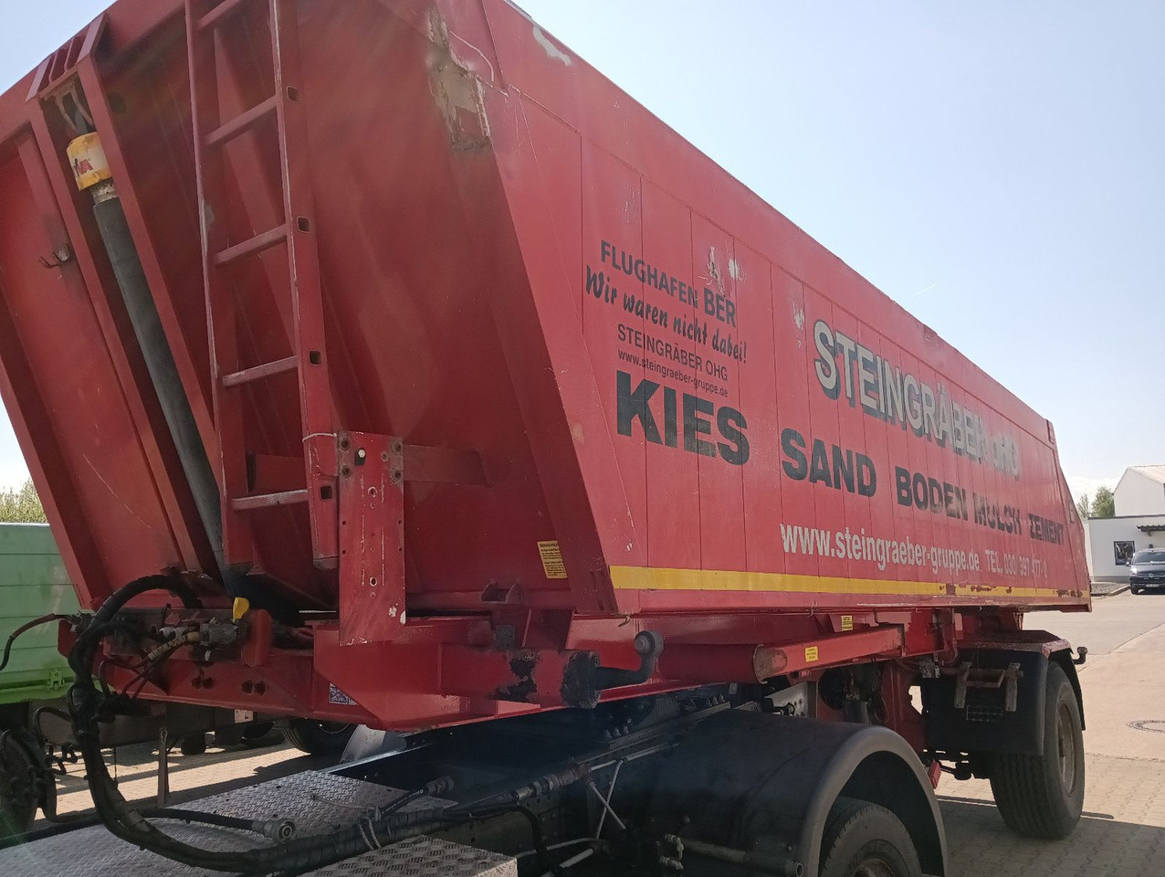 PRIMETZHOFER 1-A Lenksattel AluKippmu 4,25t 17m3 - Самосвал полуремарке: снимка 4 PRIMETZHOFER 1-A Lenksattel AluKippmu 4,25t 17m3 - Самосвал полуремарке: снимка 4