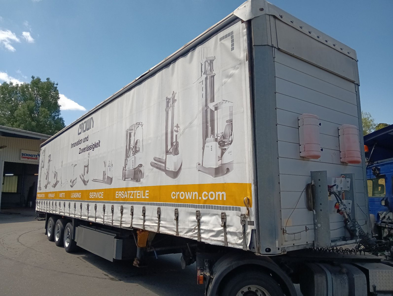 Schmitz Cargobull SCS24 DOPPELSTOCK HUBDACH Lift SAF 455/40R22,5 - Брезентово полуремарке: снимка 4 Schmitz Cargobull SCS24 DOPPELSTOCK HUBDACH Lift SAF 455/40R22,5 - Брезентово полуремарке: снимка 4